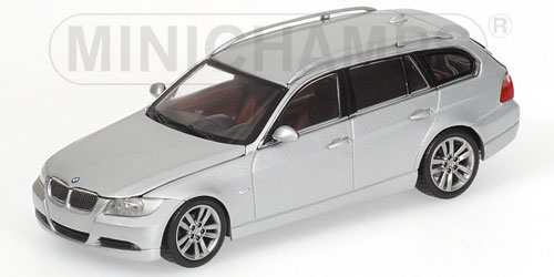 BMW 3-SERIES TOURING (E91) – 2005 – SILVER L.E. 1632 pcs. 1:43 model