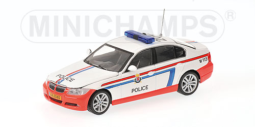 BMW 3-SERIES (E90) – 2005 – POLICE LUXEMBURG L.E. 1008 pcs. 1:43 model