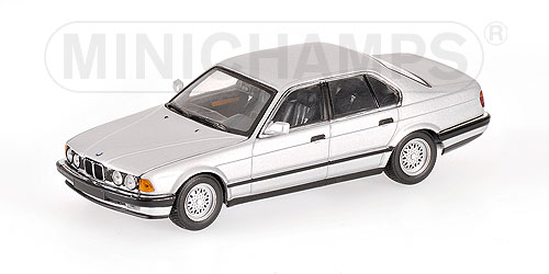 BMW 7-SERIES (E32) – 1986 – SILVER METALLIC L.E. 750 pcs. 1:43 model