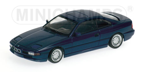 BMW 850I (E31) – 1991 – DARK BLUE METALLIC L.E. 3024 pcs. 1:43 model