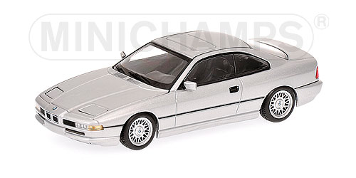 BMW 850I (E31) – 1991 – SILVER (STERLINGSILBER METALLIC) L.E. 744 pcs. 1:43 model