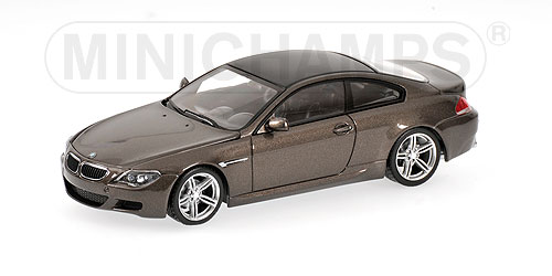 BMW M6 COUPE (E63) – 2007 – BROWN METALLIC L.E. 500 pcs. 1:43 model