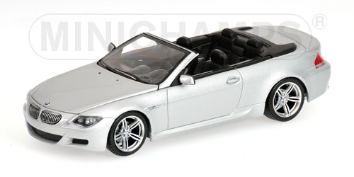 BMW M6 CABRIOLET (E64) – 2006 – SILVER L.E. 1104 pcs. 1:43 model