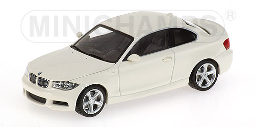 BMW 1-SERIES COUPE (E82) – 2007 – WHITE L.E. 1632 pcs. 1:43 model