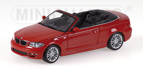 BMW 1-SERIES CABRIOLET (E88) – 2008 – RED L.E. 1440 pcs. 1:43 model