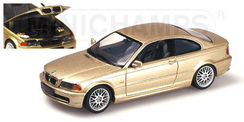 BMW 328 CI COUPE (E46) – 1999 – LIGHT YELLOW 1:43 model