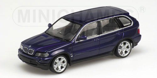 BMW X5 (E53) – 1999 – PURPLE METALLIC 1:43 model