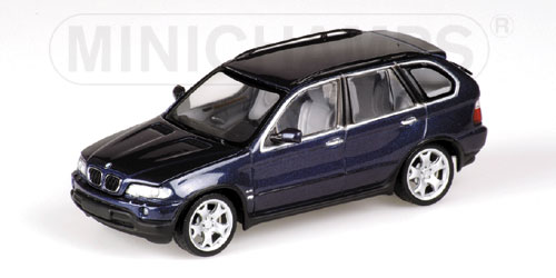 BMW X5 (E53) – 1999 – BLUE METALLIC 1:43 model