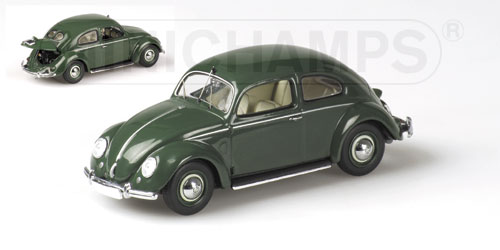 VOLKSWAGEN 1200 EXPORT – 1951 – GREEN – WITH ENGINE L.E. 2016 pcs. 1:43 model
