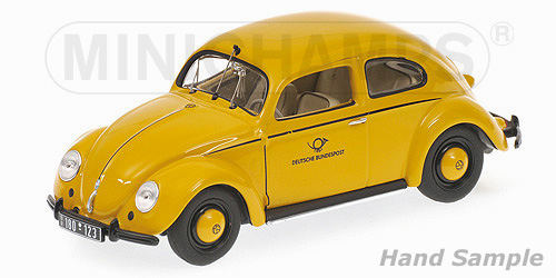 VOLKSWAGEN 1200 EXPORT – 1951 – ‘DEUTSCHE BUNDESPOST’ L.E. 1008 pcs. 1:43 model