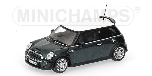 MINI COOPER S – 2002 – GREEN METALLIC L.E. 1008 pcs. 1:43 model