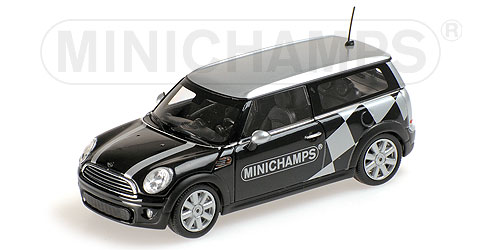 MINI COOPER CLUBMAN – 2008 – BLACK METALLIC – ‘MINICHAMPS’ L.E. 1008 pcs. 1:43 model