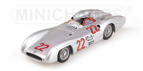 MERCEDES-BENZ W196 – HERMANN LANG – FIA F1 WORLD CHAMPIONSHIP 1954 GP FRANCE 1:43 model