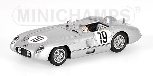 MERCEDES-BENZ 300 SLR – JUAN MANUEL FANGIO – 24H LE MANS 1955 L.E. 1680 pcs. 1:43 model