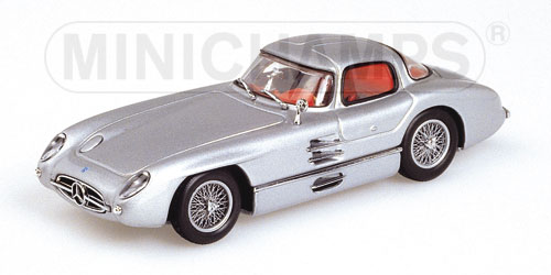 MERCEDES-BENZ 300 SLR COUPE – ‘UHLENHAUT’ – 1955 – SILVER L.E. 4512 pcs. 1:43 model
