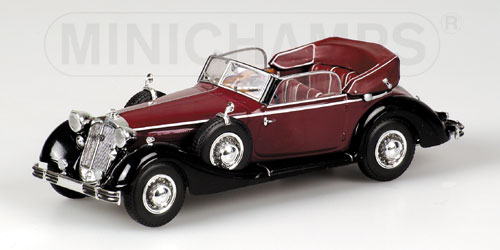 HORCH 853A CABRIOLET – 1938 – RED/BLACK 1:43 model