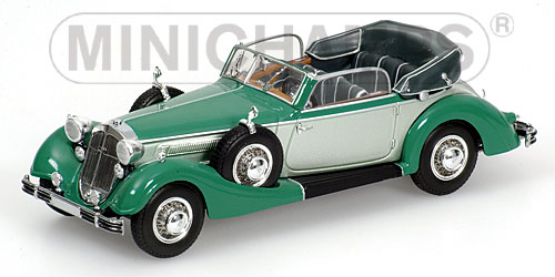 HORCH 853A CABRIOLET – 1938 – GREEN/GREEN 1:43 model