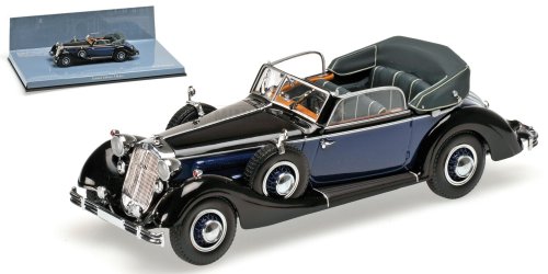 HORCH 853A CABRIOLET – 1938 – BLACK/BLUE L.E. 336 pcs. 1:43 model