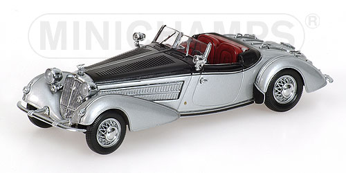 HORCH 855 SPECIAL-ROADSTER – 1938 – SILVER/BLACK 1:43 model