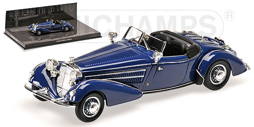 HORCH 855 SPEZIAL-ROADSTER – 1938 – DARK BLUE L.E. 336 pcs. 1:43 model