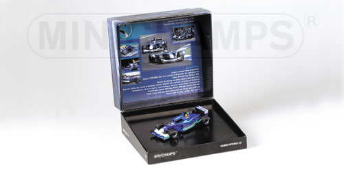 SAUBER C21 TEST 2002 WITH SOUNDCHIP 1:43 model