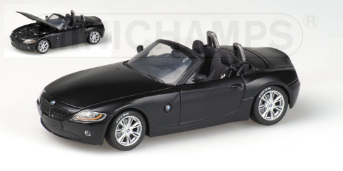 BMW Z4 ROADSTER (E85) – ‘FULDA’ – 2002 – MATT BLACK 1:43 model