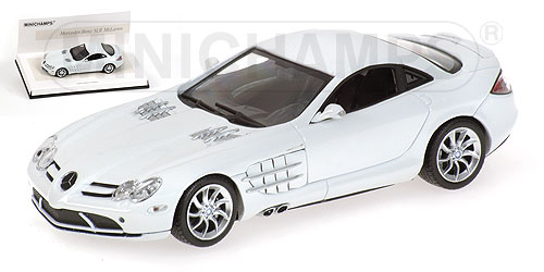 MERCEDES-BENZ SLR MCLAREN – 2004 – ‘LINEA BIANCO’ L.E. 2008 pcs. 1:43 model