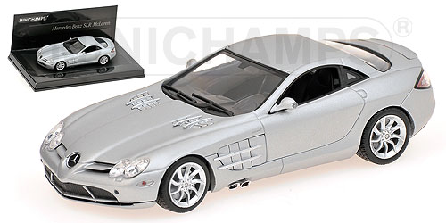 MERCEDES-BENZ SLR MCLAREN – 2004 – MATT SILVER – ‘LINEA OPACA’ L.E. 2010 pcs. 1:43 model