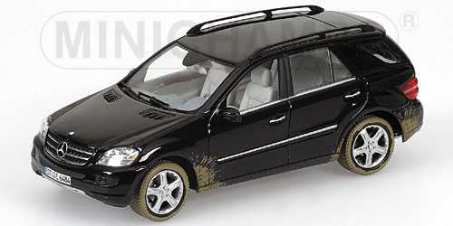 MERCEDES-BENZ M-CLASS (W164) – 2005 – BLACK L.E. 1632 pcs. 1:43 model