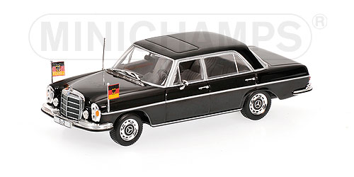 MERCEDES-BENZ 300 SEL 6.3 (W109) – 1970 – ‘WILLY BRANDT’ – WITH FIGURINE 1:43 model