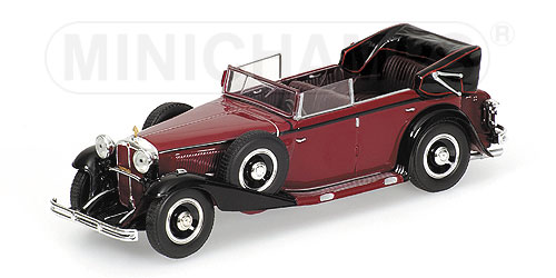 MAYBACH ZEPPELIN – 1932 – RED/BLACK 1:43 model