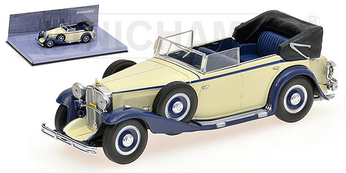 MAYBACH ZEPPELIN – 1932 – WHITE/BLUE 1:43 model