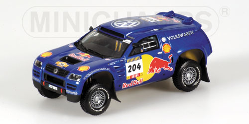 VW TOUAREG PARIS-DAKAR 2004 KLEINSCHMIDT/PONS 1:43 model