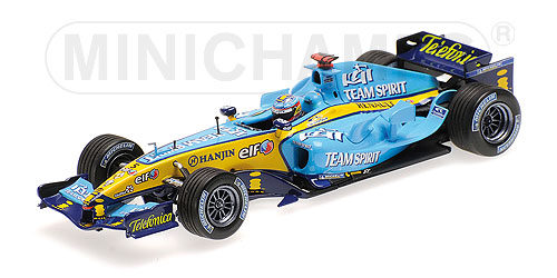 RENAULT F1 R25 – FERNANDO ALONSO – WORLD CHAMPION 2005 1:43 model