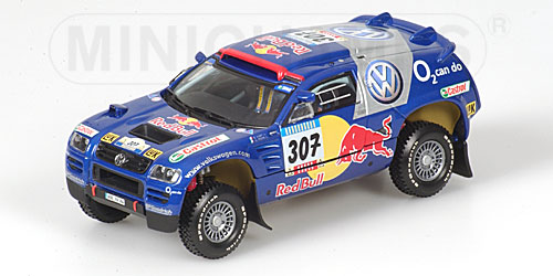VW RACE TOUAREG DAKAR 2005 SABY / PERIN 1:43 model