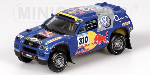 VW RACE TOUAREG DAKAR 2005 KLEINSCHMIDT / PONS 1:43 model