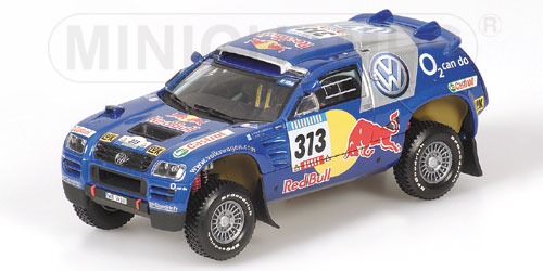 VW RACE TOUAREG DAKAR 2005 KANKKUNEN / REPO 1:43 model