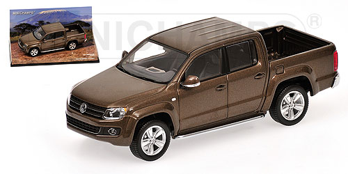 VOLKSWAGEN AMAROK – 2009 – BROWN METALLIC L.E. 1010 pcs. 1:43 model