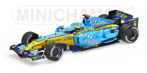 RENAULT F1 R26 – FERNANDO ALONSO – WORLD CHAMPION – 2006 1:43 model