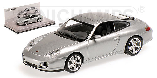 PORSCHE 911 CARRERA (996) – ’40 YEARS 911′ – 2003 – SILVER L.E. 1008 pcs. 1:43 model