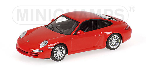 PORSCHE 911 CARRERA – 2004 – RED – ‘100.000’ER PORSCHE 911′ (TYPE 997) 1:43 model
