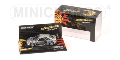 MERCEDES-BENZ C-CLASS – VALENTINO ROSSI – TEAM AMG MERCEDES – HOCKENHEIM TEST 2006 L.E. 4946 pcs. 1:43 model