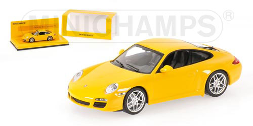 PORSCHE 911 (997) CARRERA – 2008 – YELLOW – ‘LINEA GIALLO’ L.E. 2009 pcs. 1:43 model