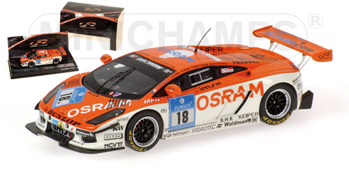 LAMBORGHINI GALLARDO – TILKE/ADORF/OBERNDORFER/GROSSMANN – 24H NÜRBURGRING 2007 L.E. 1777 pcs. 1:43 model