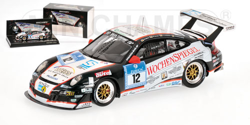 PORSCHE 911 GT3 CUP – WEISS/PIETSCH/JACOBS/SCHORNSTEIN – 24H RENNEN ADAC NÜRBURGRING 2007 L.E. 1507 pcs. 1:43 model