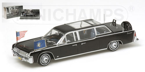 LINCOLN CONTINENTAL – 1964 – ‘LYNDON BAYNES JOHNSON’ 1:43 model