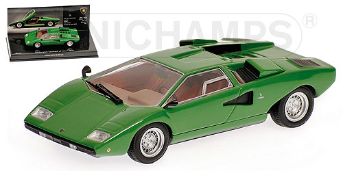LAMBORGHINI COUNTACH LP400 – 1970 – GREEN – MUSEUM SERIES L.E. 2010 pcs. 1:43 model