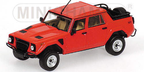 LAMBORGHINI LM002 – 1984 – RED L.E. 1296 pcs. 1:43 model