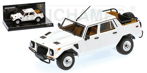 LAMBORGHINI LM002 – 1984 – WHITE L.E. 528 pcs. 1:43 model