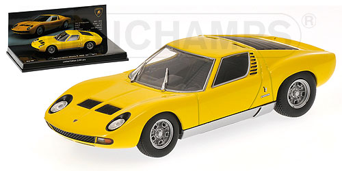 LAMBORGHINI MIURA SV – 1971 – YELLOW – MUSEUM SERIES L.E. 2010 pcs. 1:43 model
